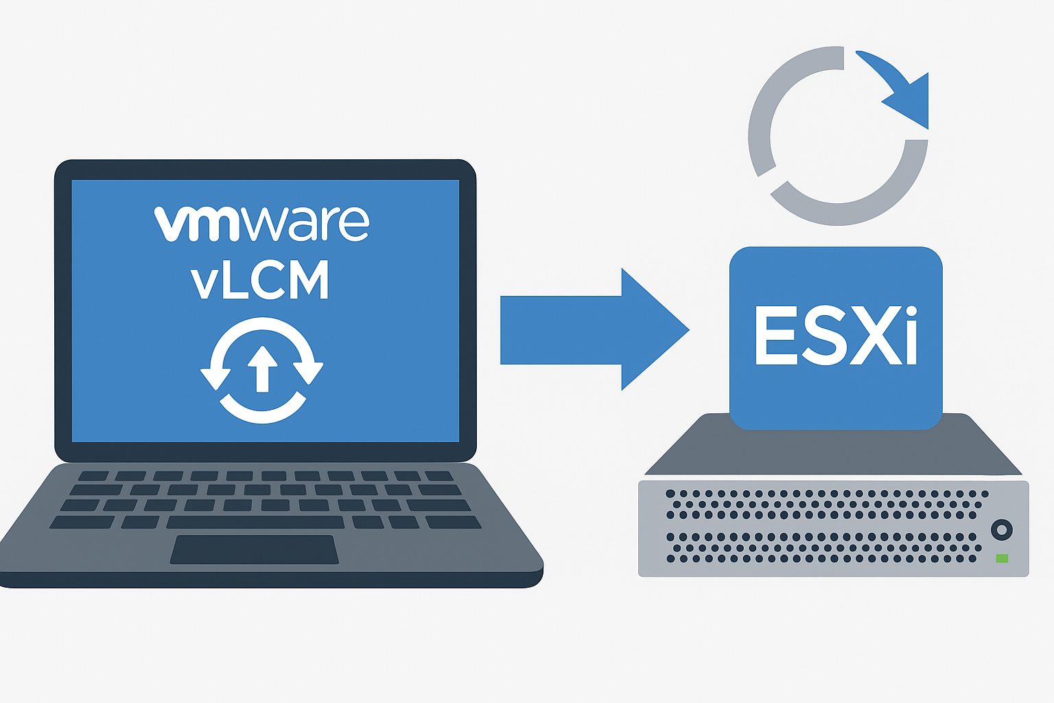 Cisco UCS C220 M7 ako management server – Aktualizácia ESXi pomocou vSphere Lifecycle Manager – Part 6