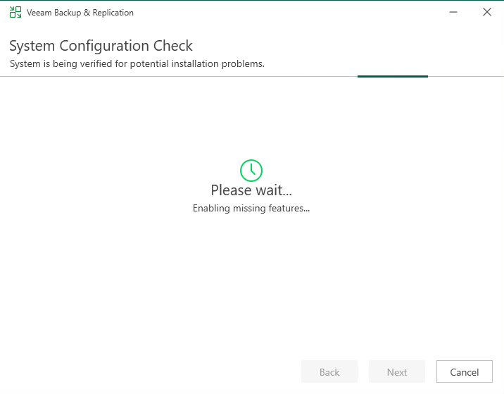 Veeam 13 kontrola systému